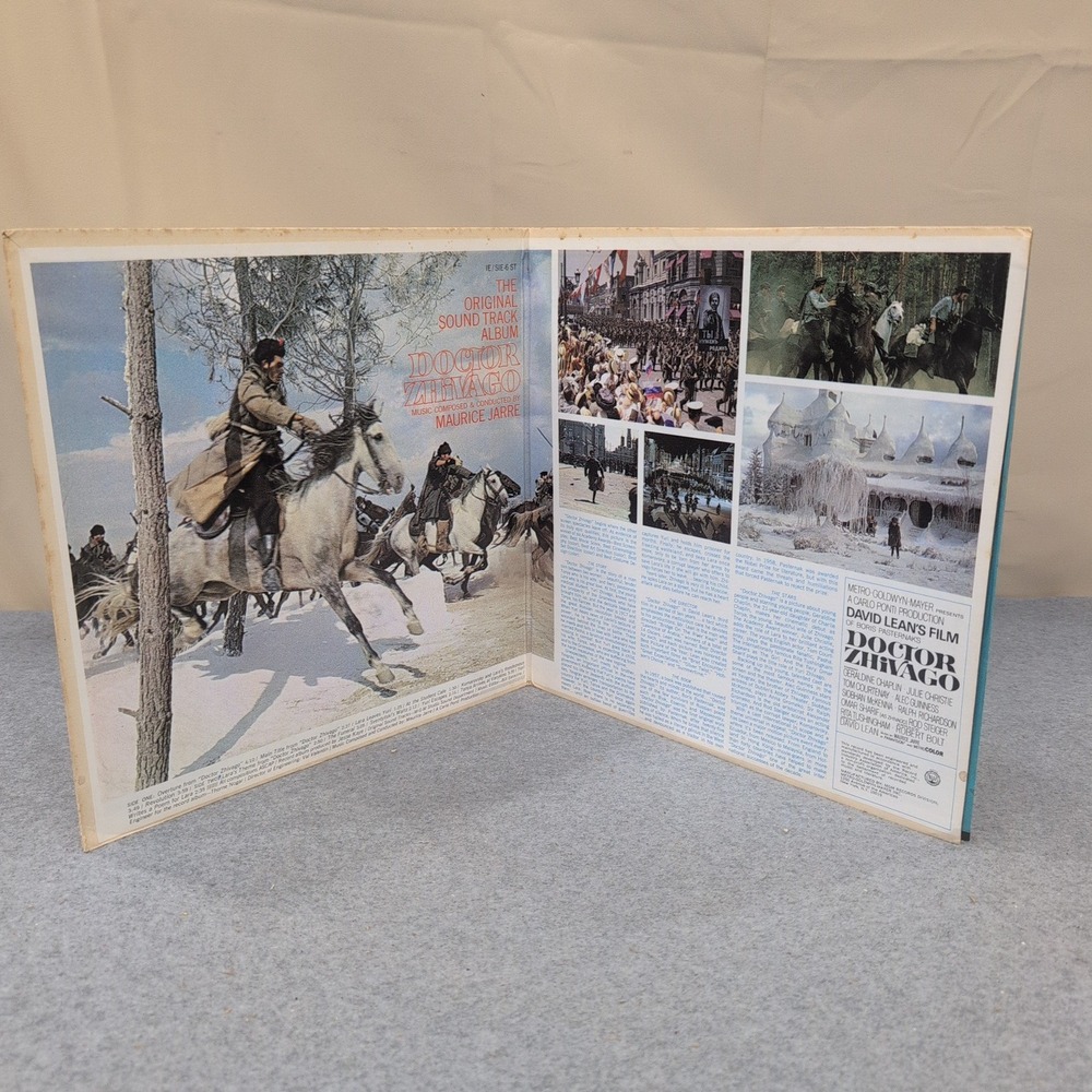 Doctor Zhivago Original Soundtrack Vinyl LP Maurice Jarre MGM SWAE-90620 Stereo - Picture 2 of 7